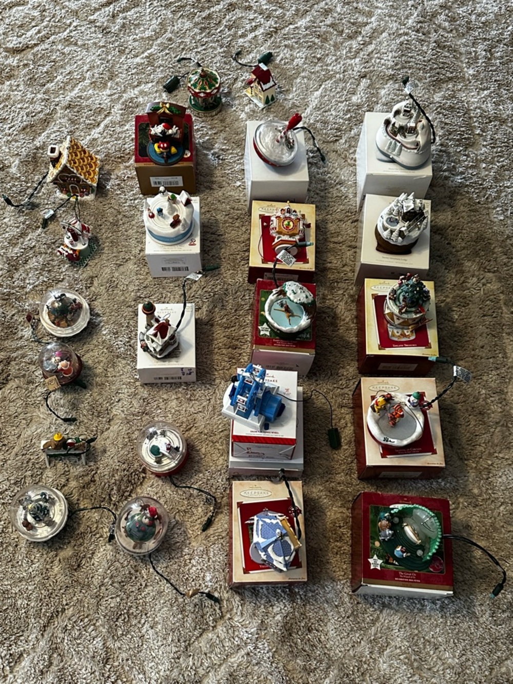 Lot of assorted Hallmark Christmas  Ornaments 20+